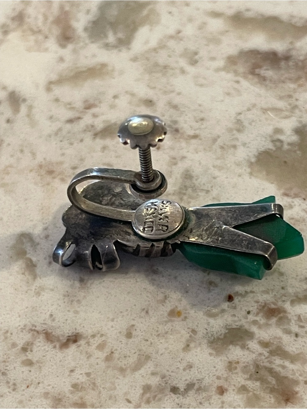 ✨ Rare Find ✨ 1940s "Pre-Eagle" Mexican Modernist 4-piece Taxco Rubi Ramirez. - Picture 8 of 8